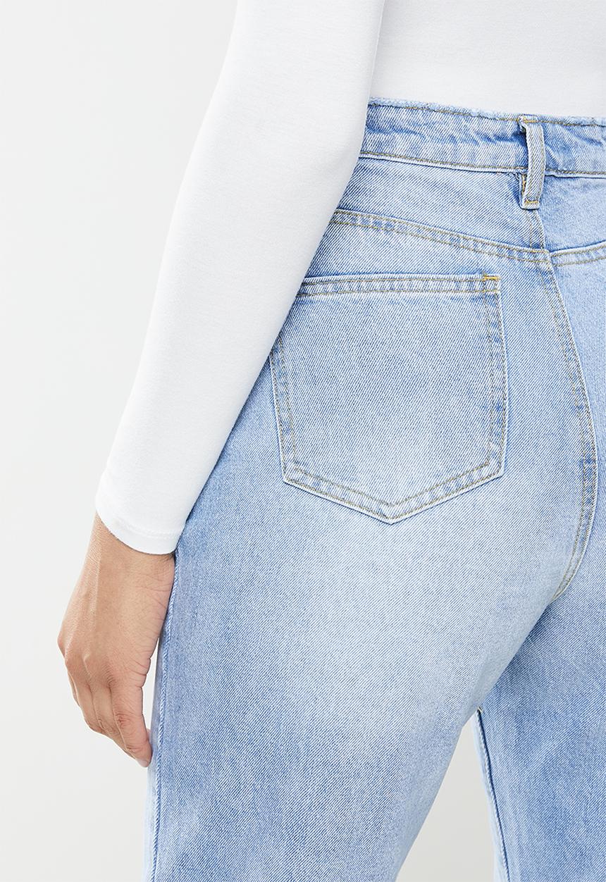 Missguided - Riot mom jeans - blue
