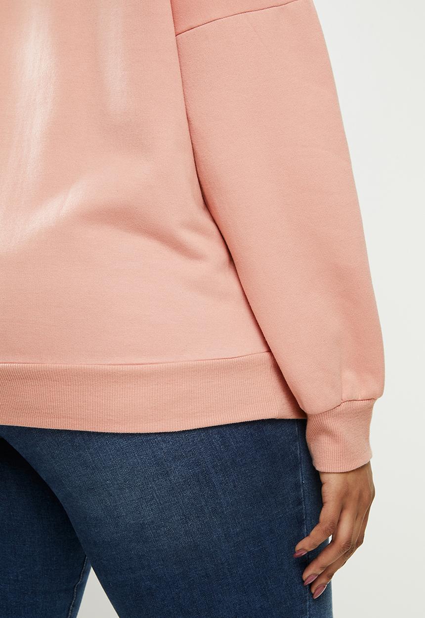 Blake - Oversized hoodie - misty rose