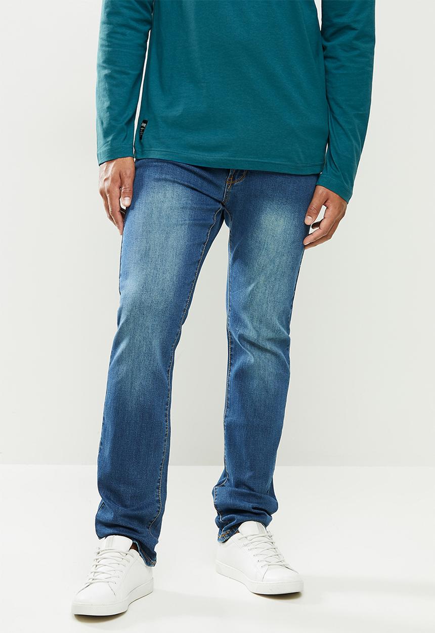 JEEP - Pablo core straight leg jeans - medium blue