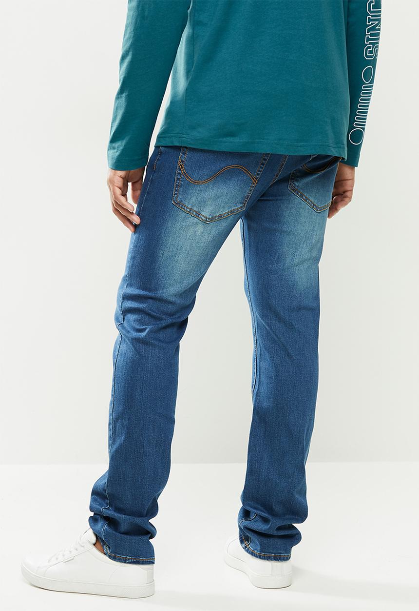 JEEP - Pablo core straight leg jeans - medium blue