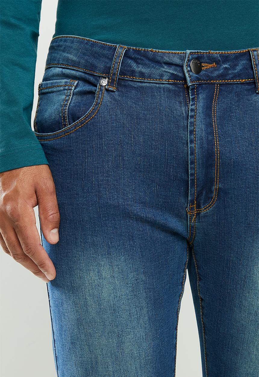 JEEP - Pablo core straight leg jeans - medium blue