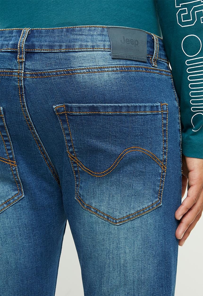 JEEP - Pablo core straight leg jeans - medium blue