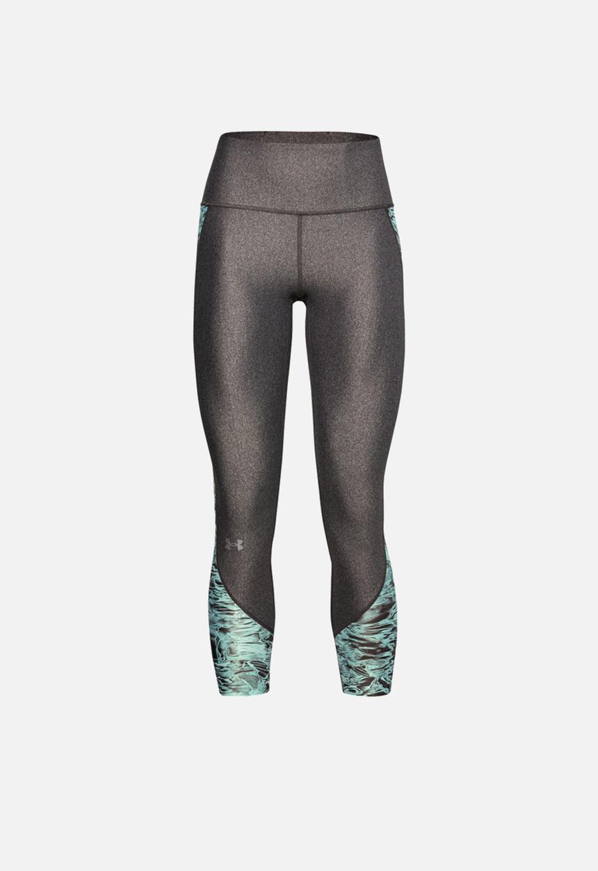Under Armour - Ua hg armour print ankle crop - grey