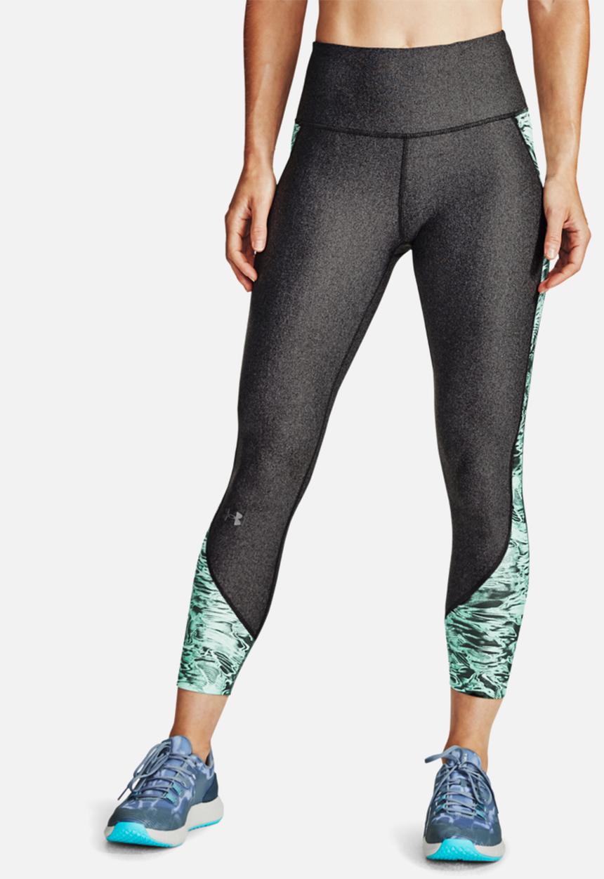 Under Armour - Ua hg armour print ankle crop - grey