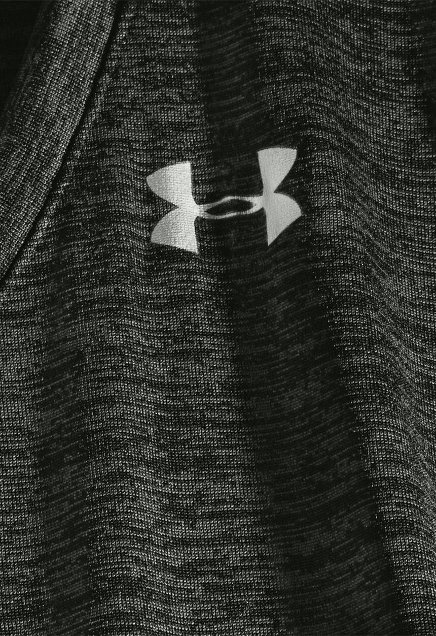 Under Armour - Tech short sleeve twist - charcoal