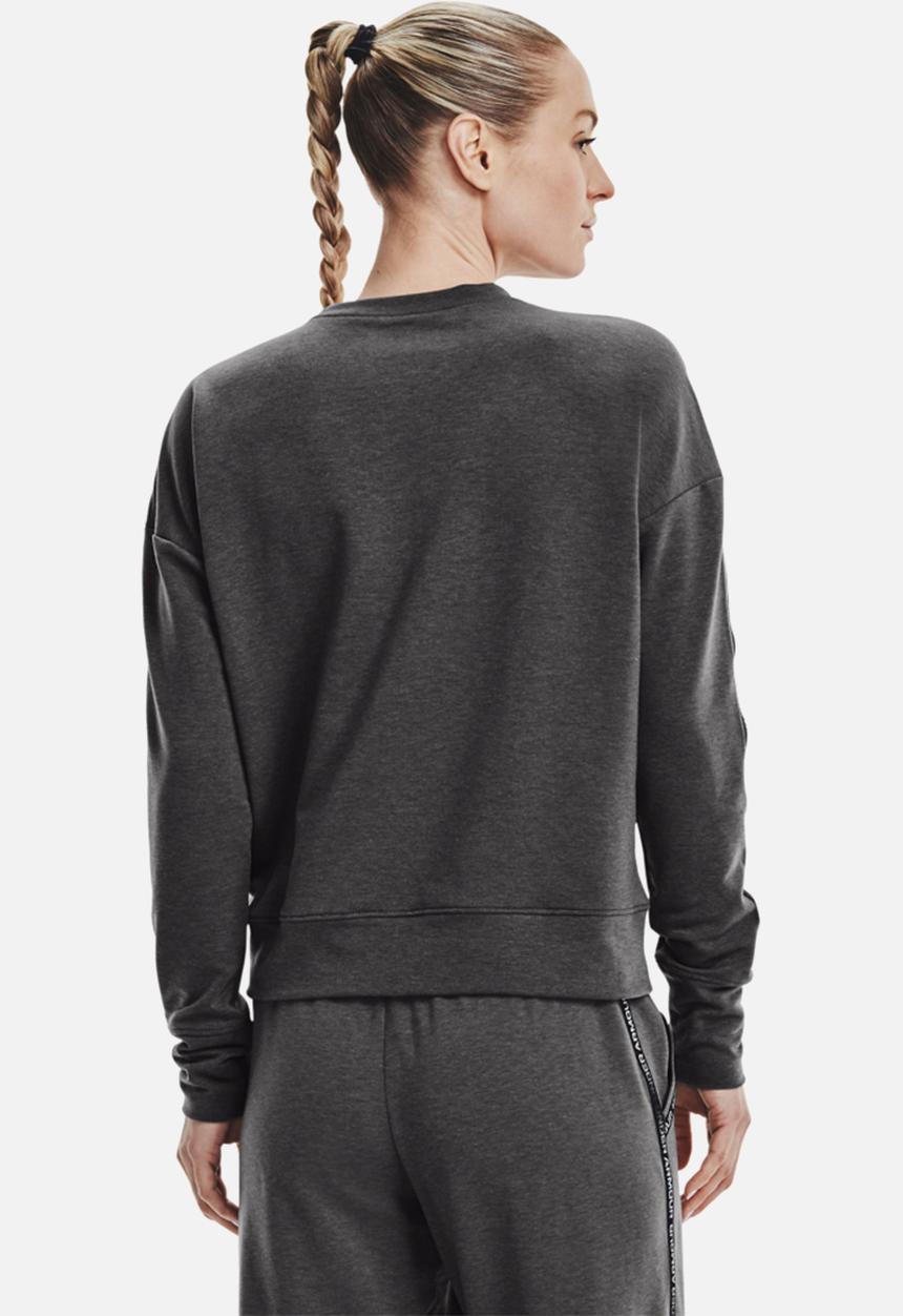 Under Armour - Rival terry taped crew - grey