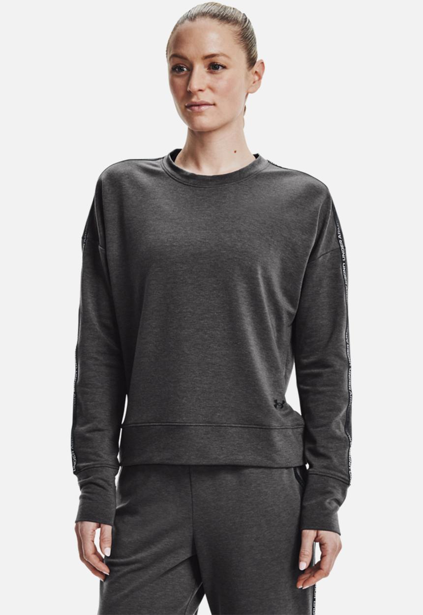 Under Armour - Rival terry taped crew - grey