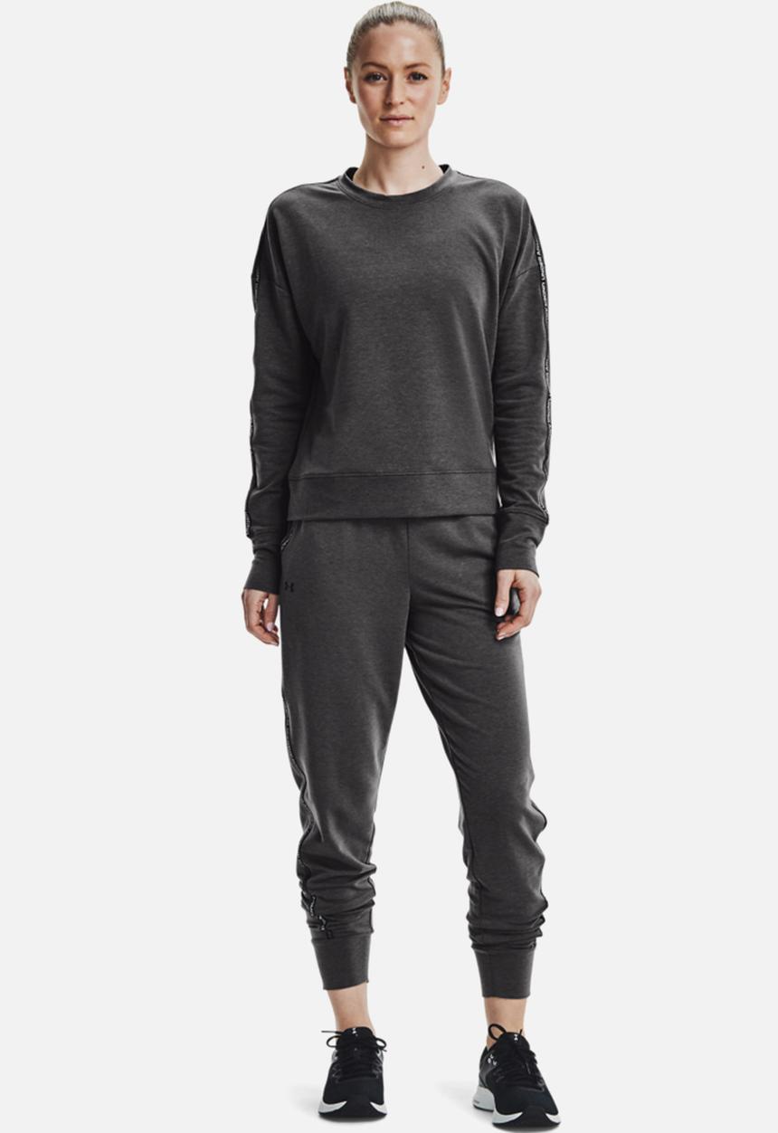 Under Armour - Rival terry taped crew - grey