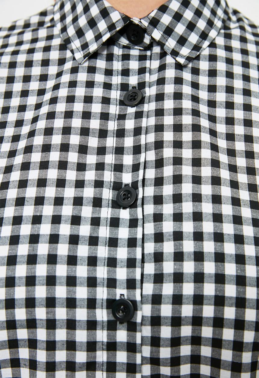 Trendyol - Siyah tunic - black & white