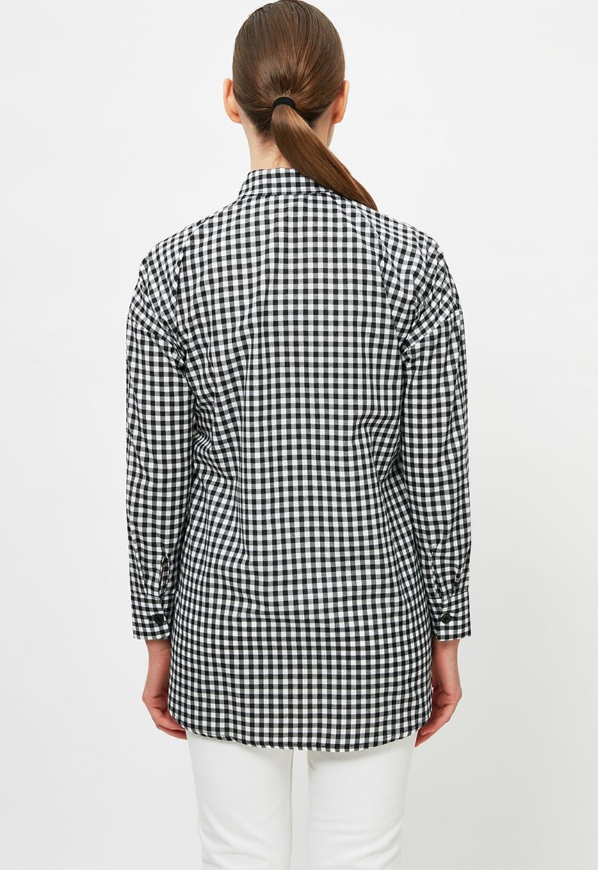 Trendyol - Siyah tunic - black & white