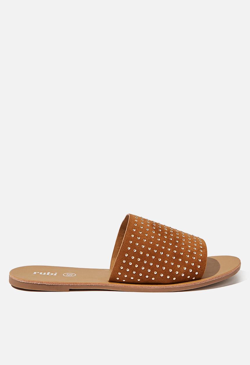 Cotton On - Carrie minimal slide  - gold studded