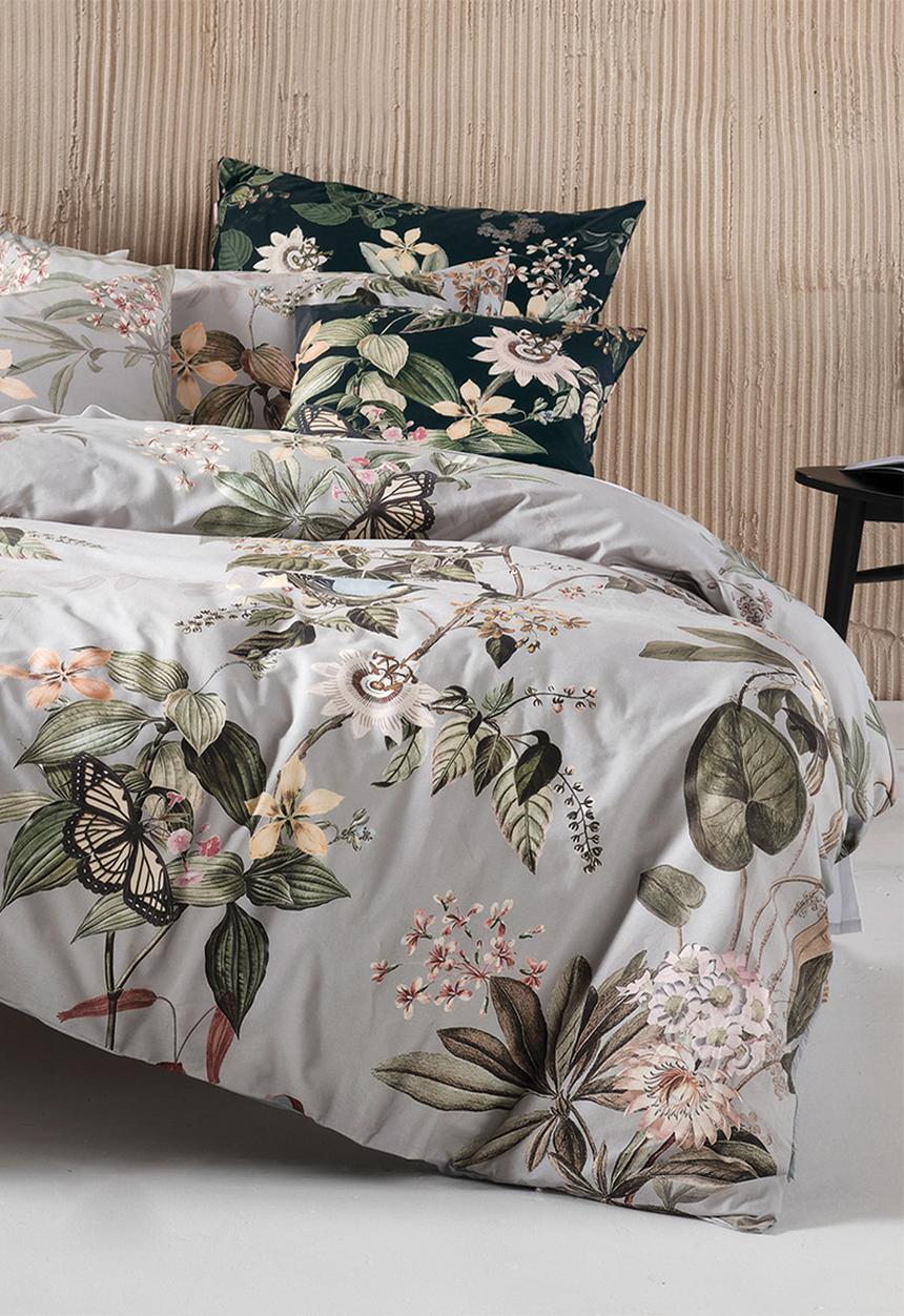 Linen House - Bolero duvet cover set - smoke