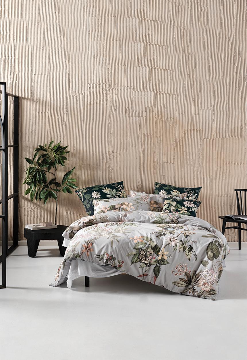Linen House - Bolero duvet cover set - smoke