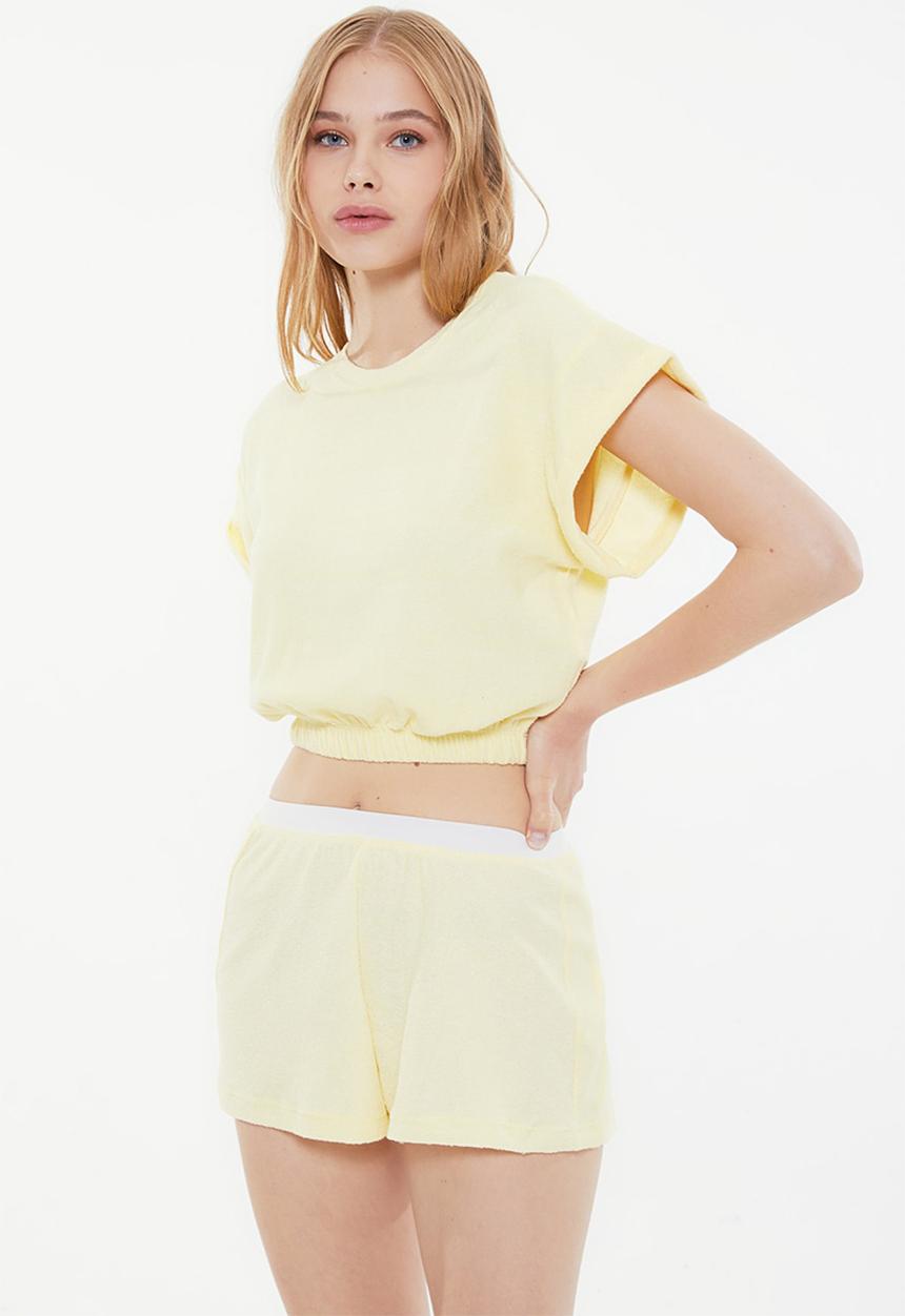 Trendyol - Sari sleepwear set - yellow
