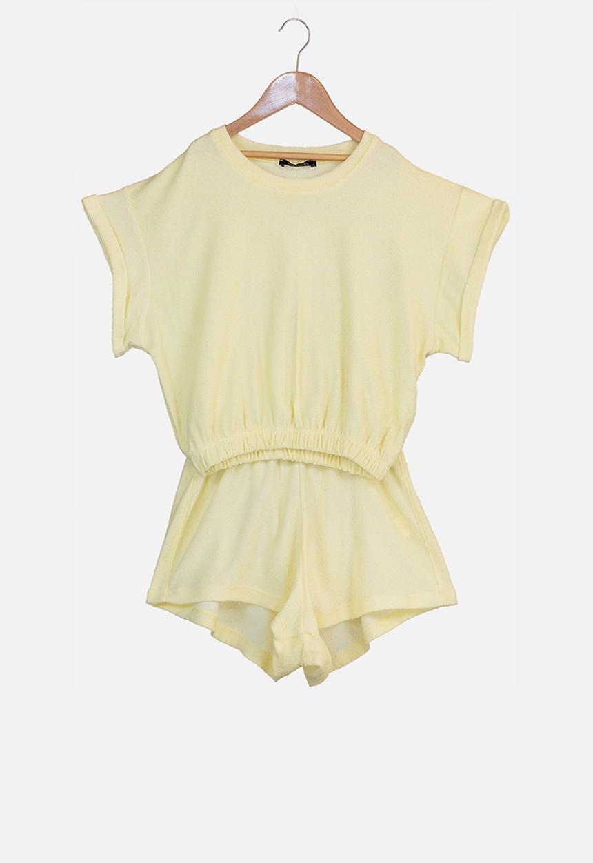 Trendyol - Sari sleepwear set - yellow