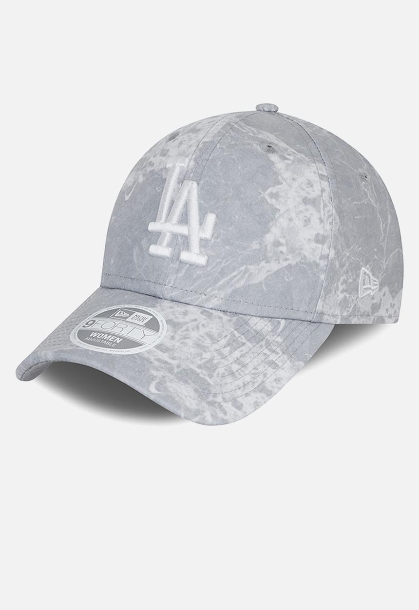 New Era - Marble 9forty los angeles dodgers - white marble