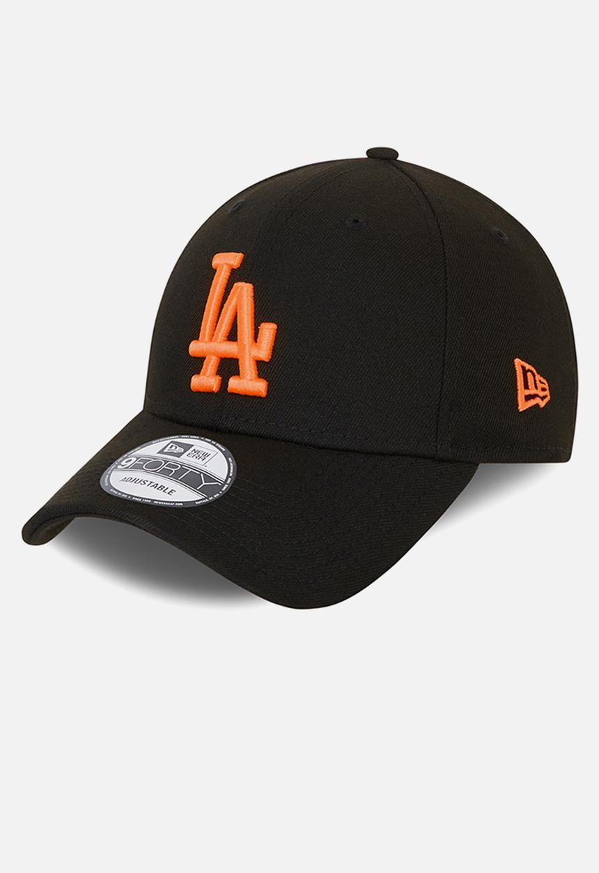 New Era - Neon pack 9forty los angeles dodgers - black/orange