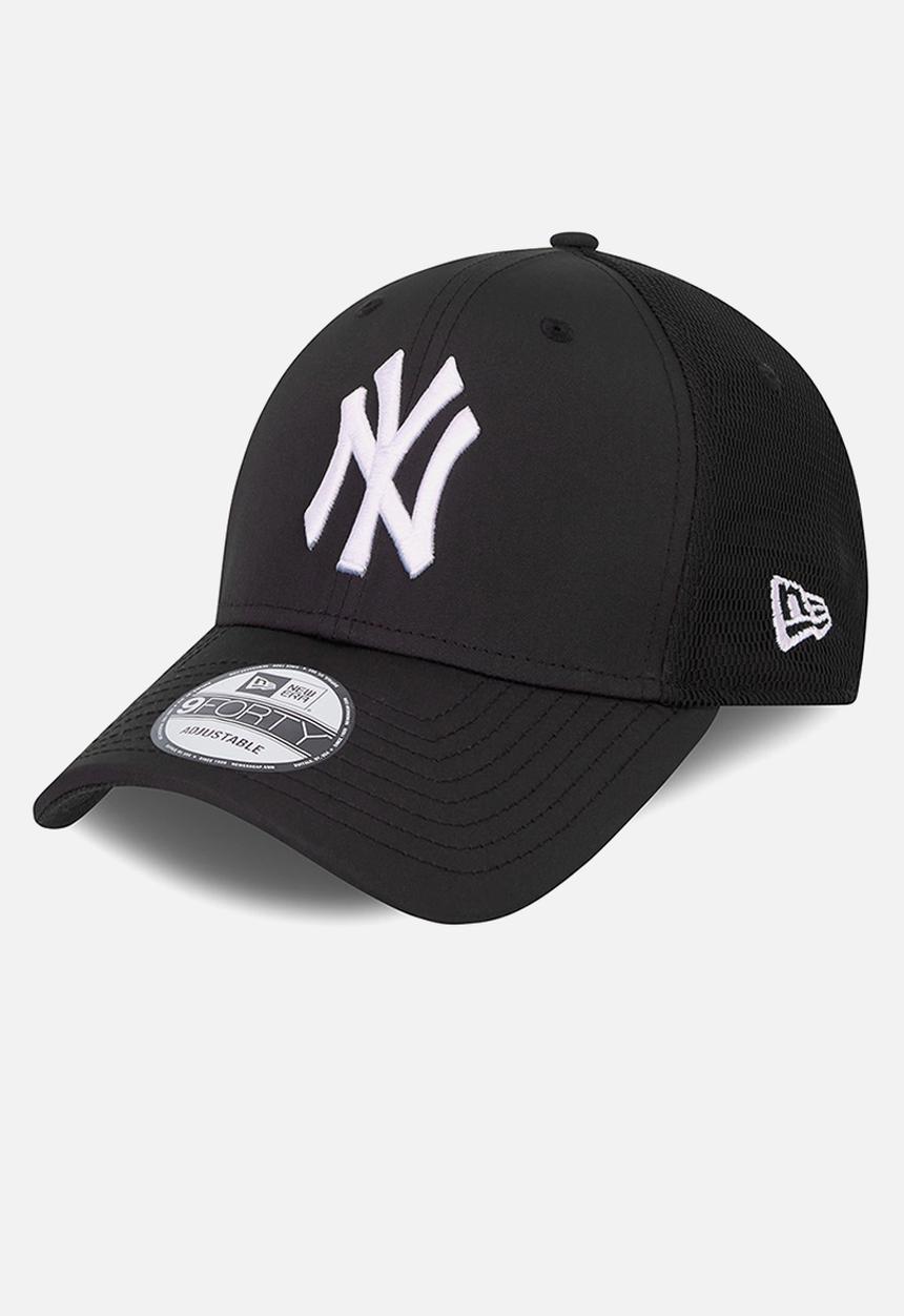 New Era - Mesh underlay 9forty new york yankees - black/white