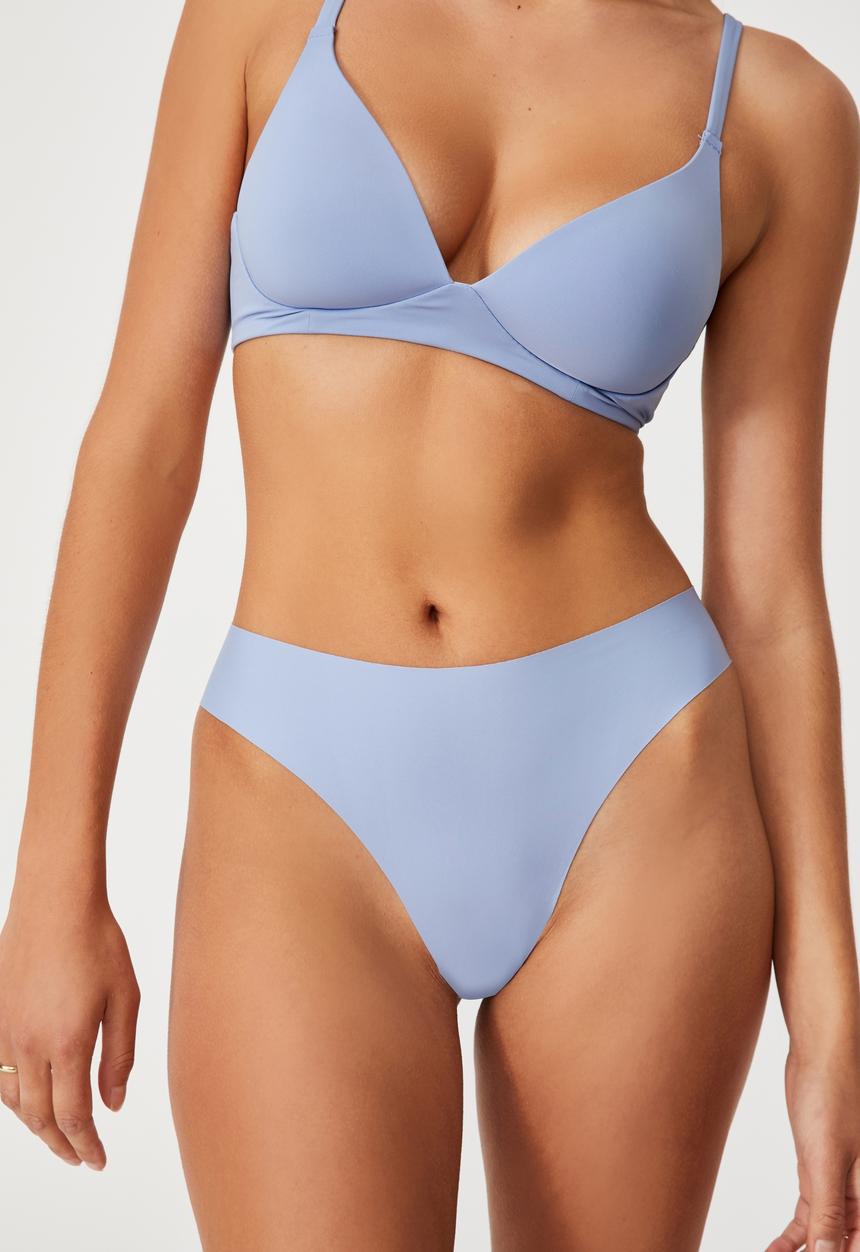Cotton On - The invisible high cut brasiliano brief - serenity
