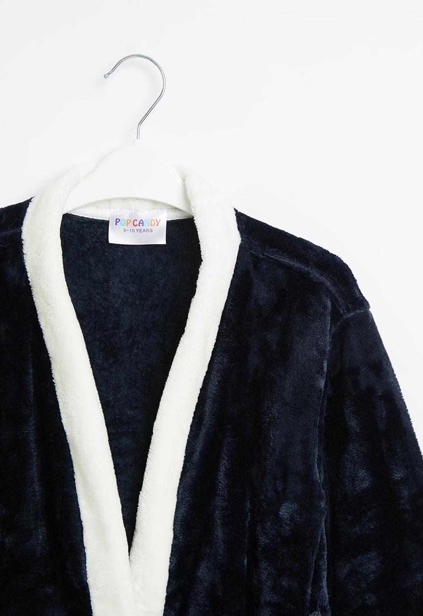 Pop Candy - Boys robe - deep navy
