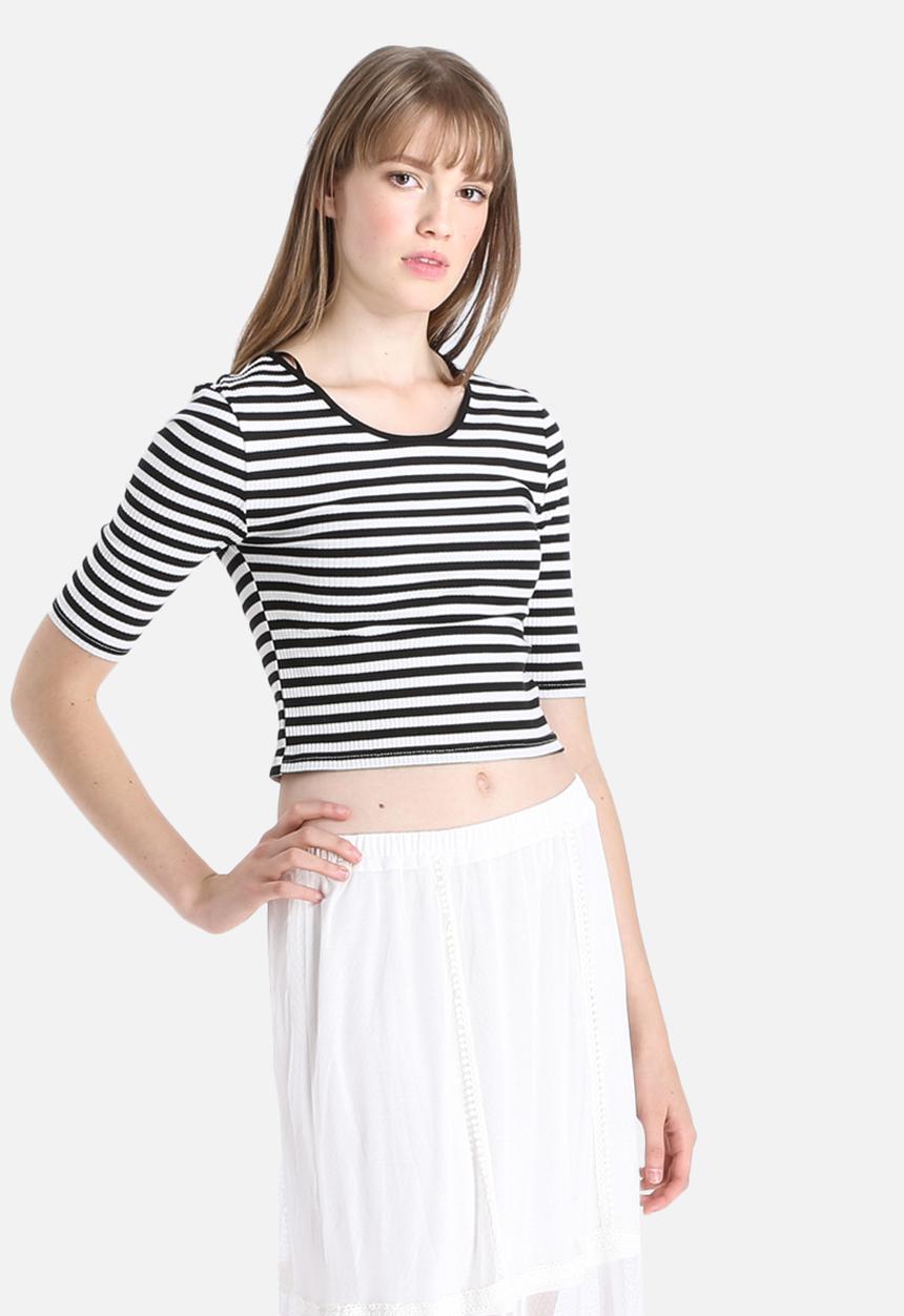 MINKPINK - Tick Tock Stripe Tee