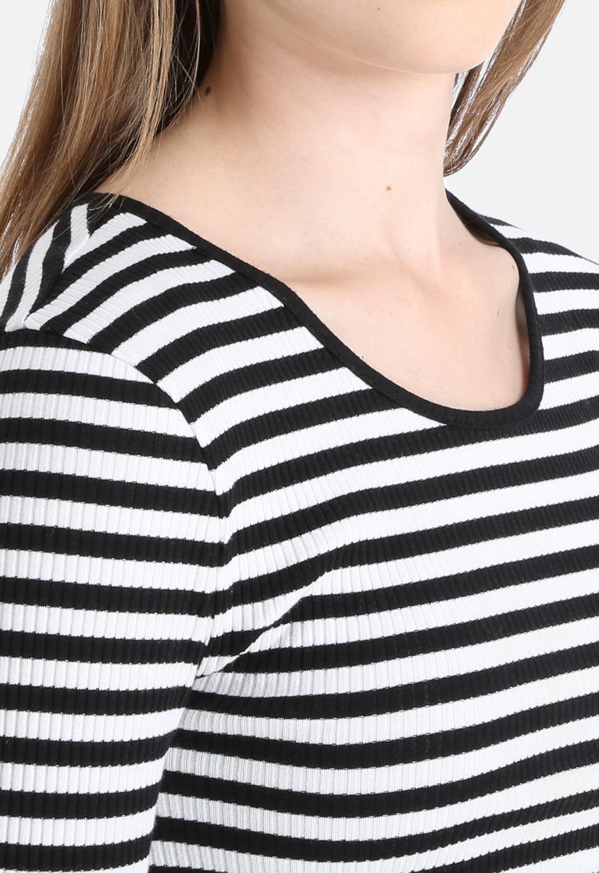 MINKPINK - Tick Tock Stripe Tee