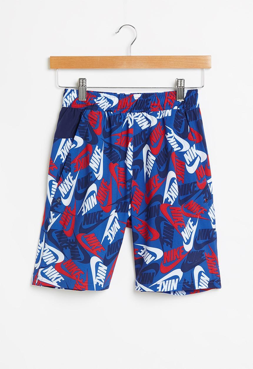 Nike - B nsw woven aop short  - multi