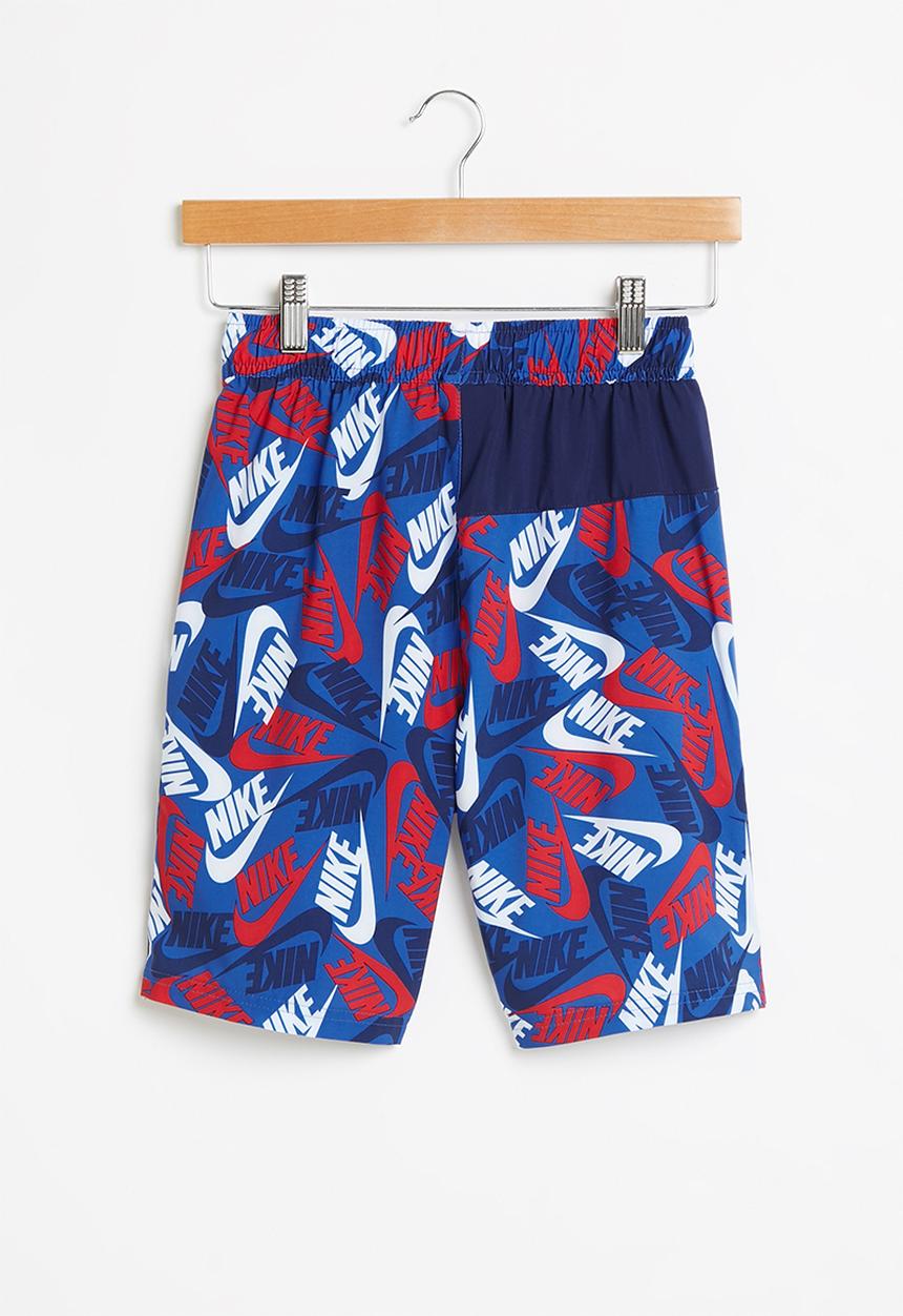 Nike - B nsw woven aop short  - multi