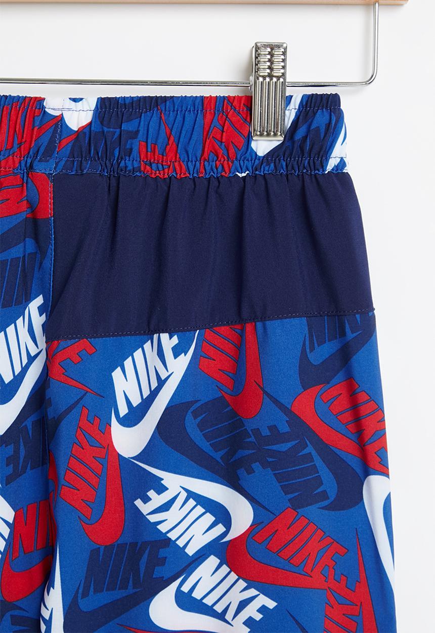 Nike - B nsw woven aop short  - multi