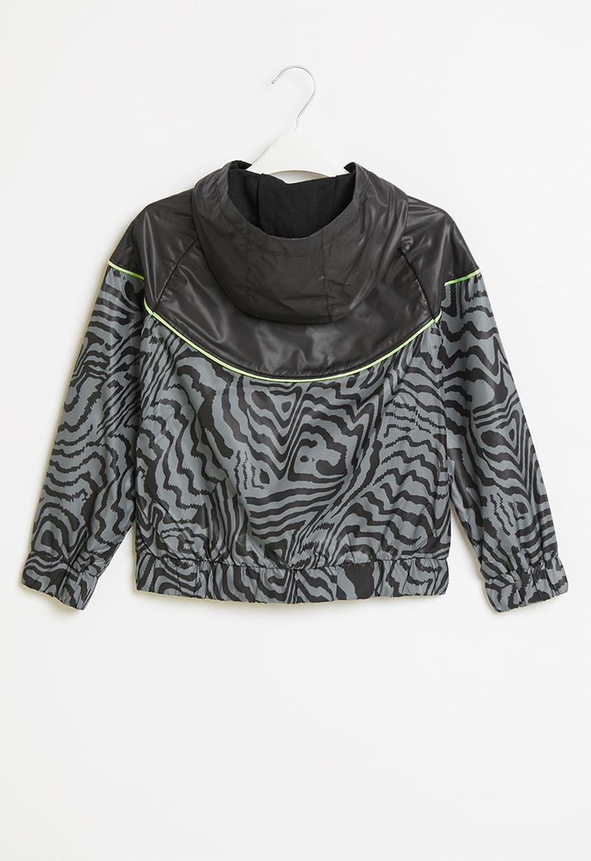 Nike - Nkg electric zebra windrunner - black