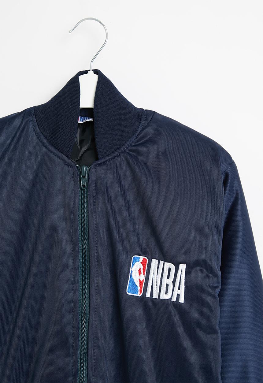 NBA - Nba icon logo bomber jacket - navy