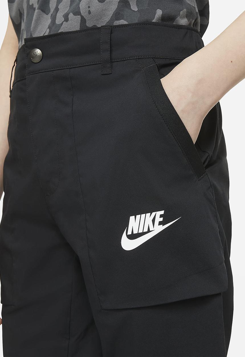 Nike - B nsw ssnl cargo short - black & white