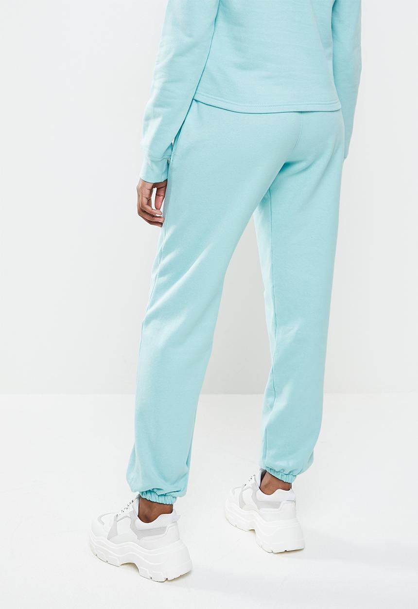 KANGOL - Ladies pastel track pants - pastel blue