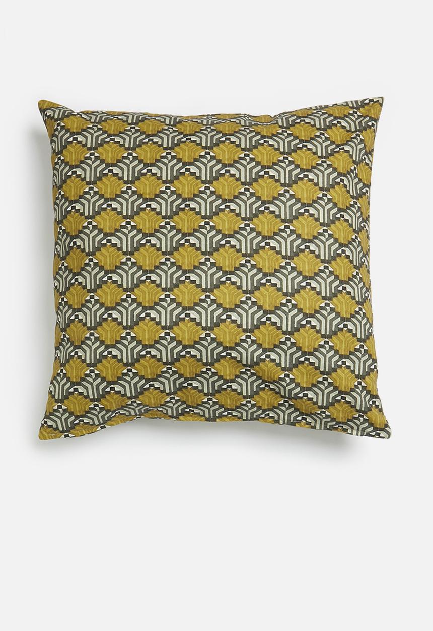 Hertex Haus - Reflex cushion cover - sulphur
