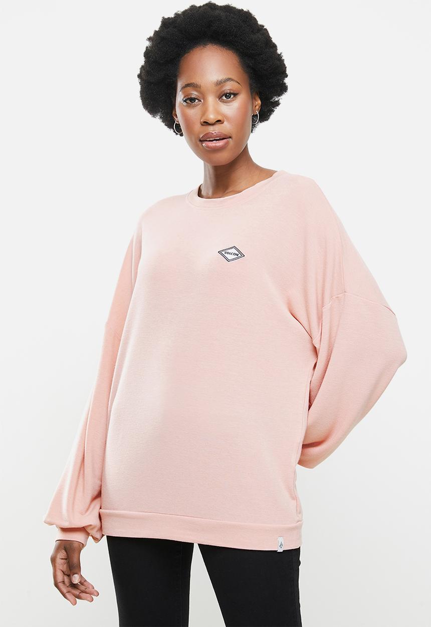 Volcom - Booze crew sweat - dusty pink