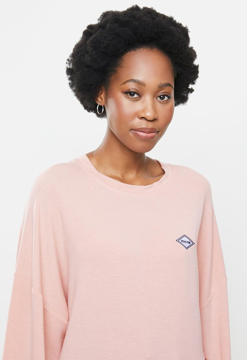 Volcom - Booze crew sweat - dusty pink