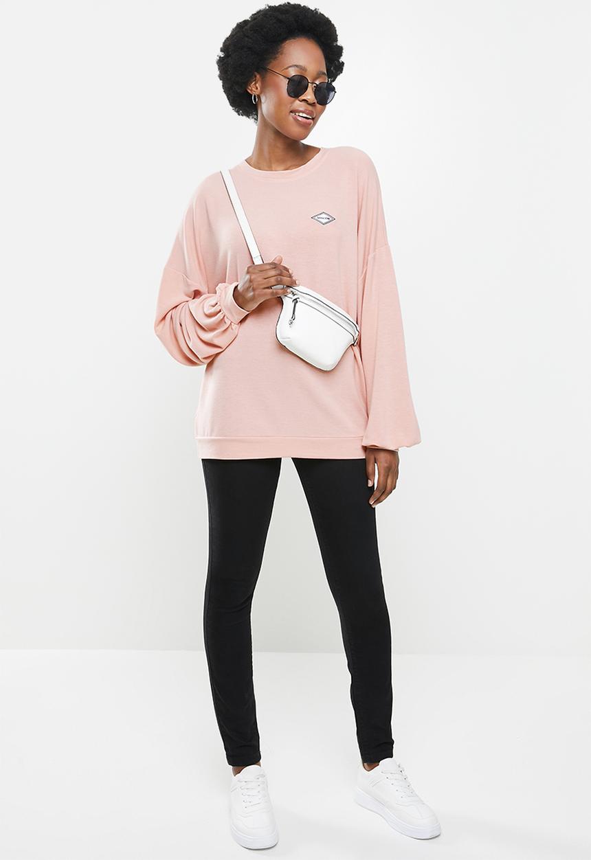 Volcom - Booze crew sweat - dusty pink
