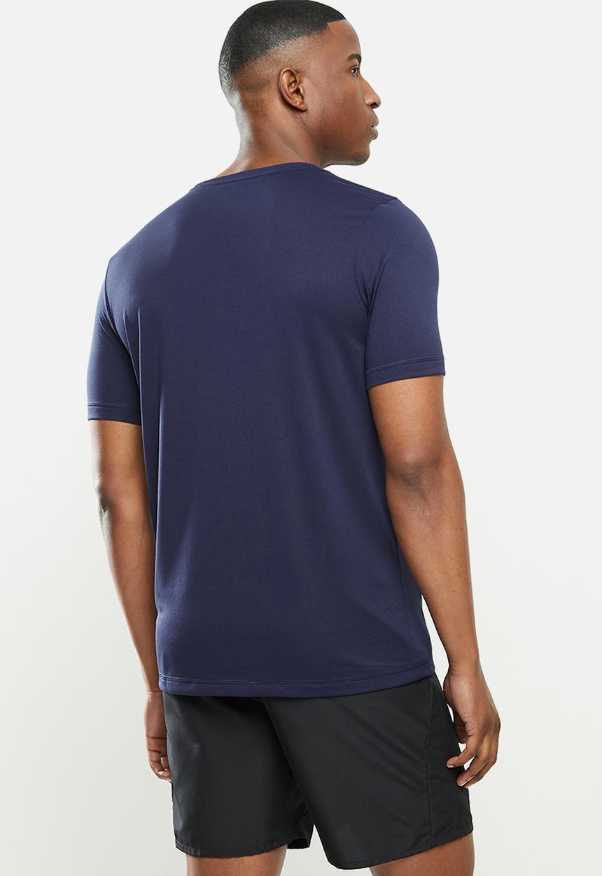 PUMA - Active small logo tee - navy