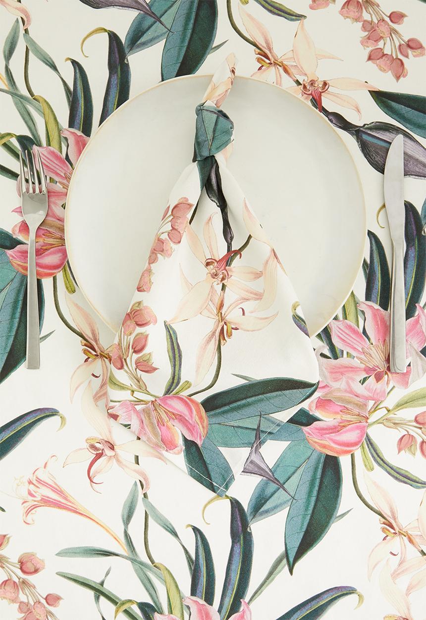 Hertex Haus - Cherub napkin set of 4 - blossom