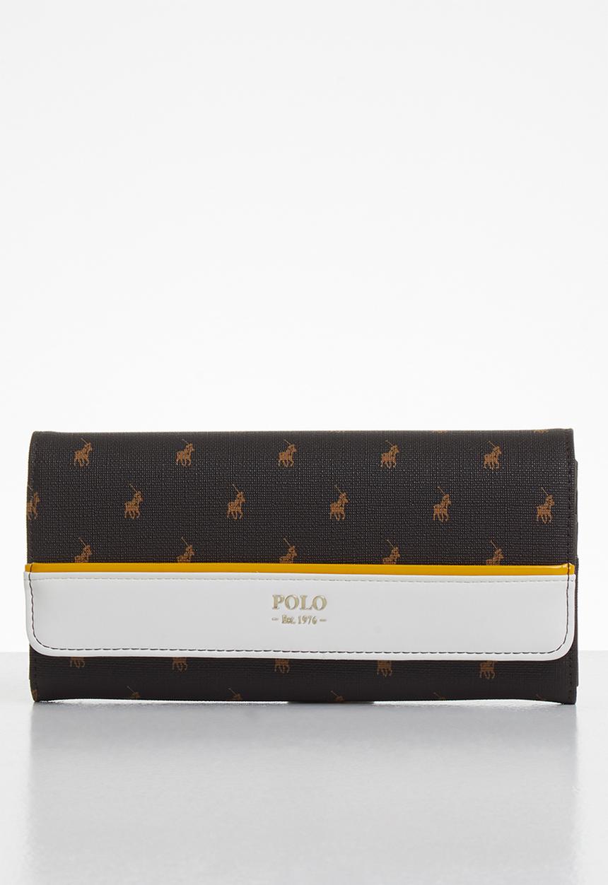 POLO - Rhapsodypurse clutch purse - brown