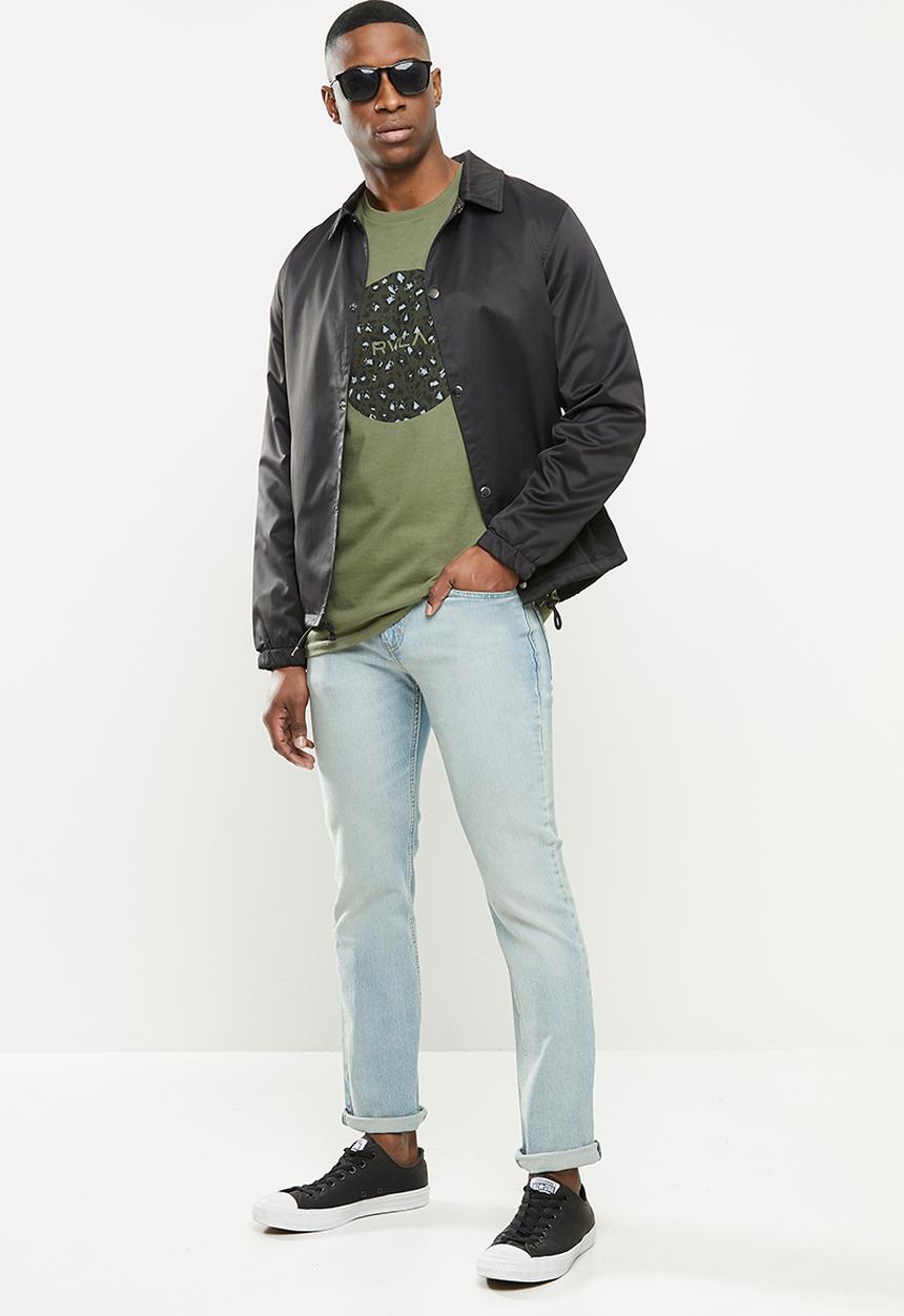 RVCA - Motors short sleeve tee - olive
