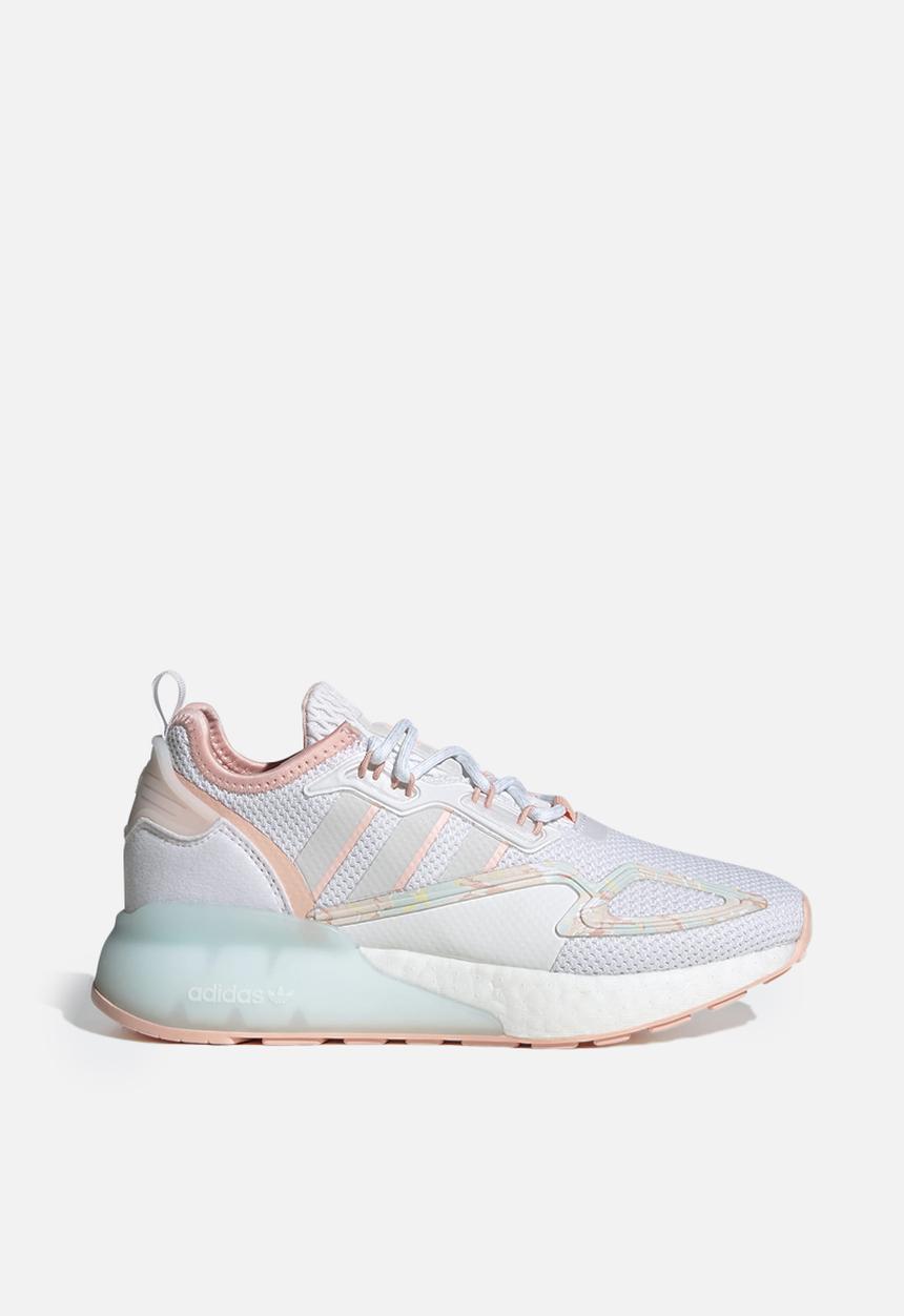 adidas Originals - Zx 2k boost j - white & pink 