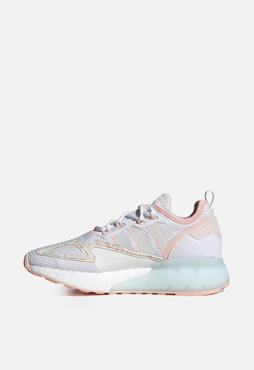 adidas Originals - Zx 2k boost j - white & pink 