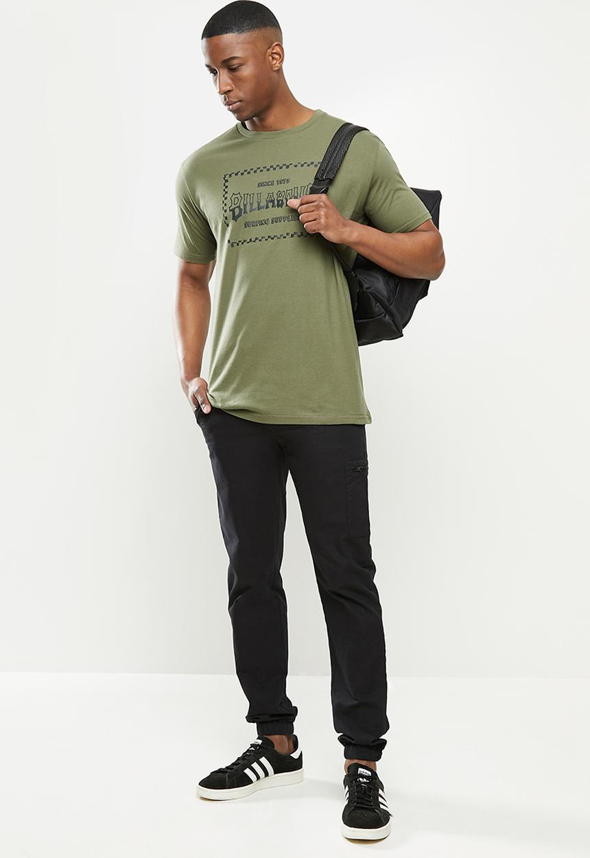 Billabong  - Surf supply short sleeve tee - khaki