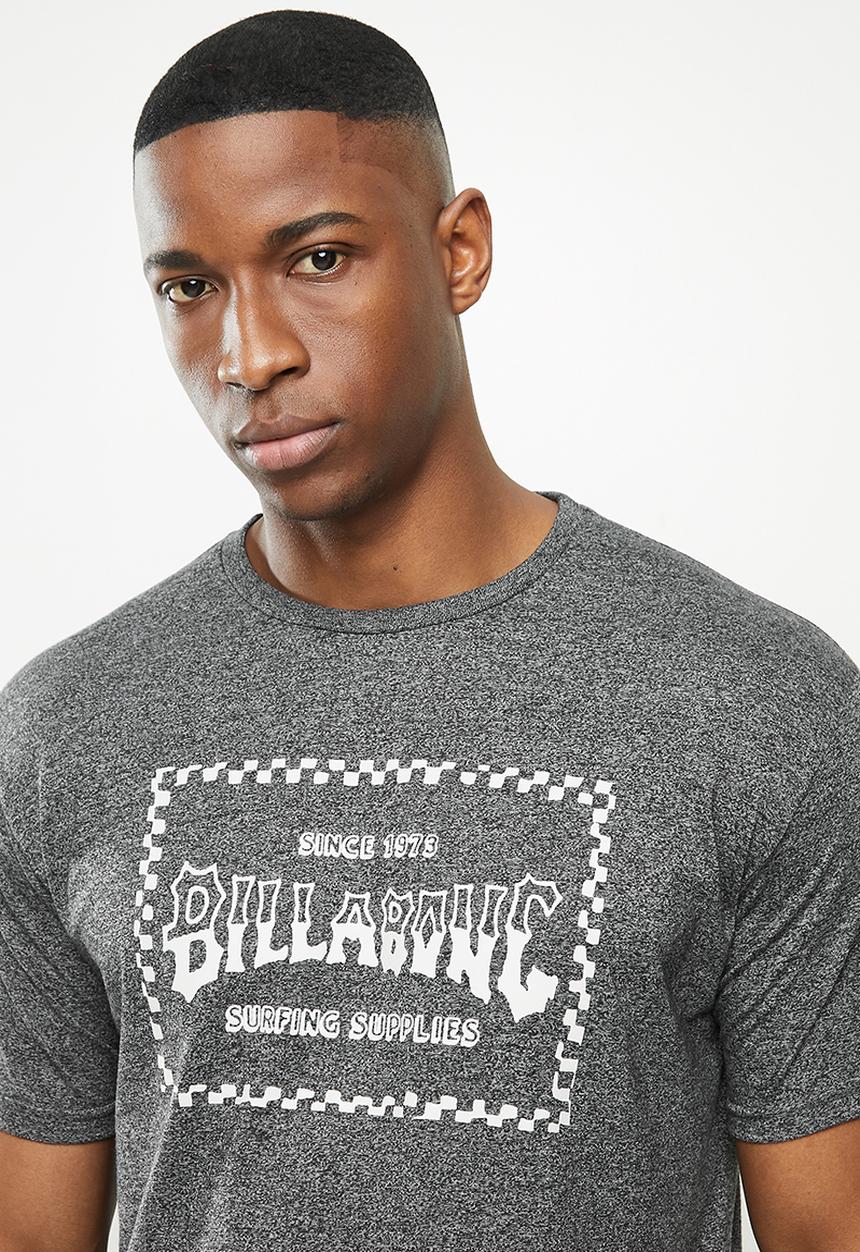 Billabong  - Surf supply short sleeve tee - charcoal black