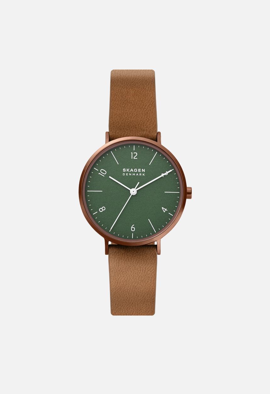 Skagen - Aaren naturals brown leather aaren naturals - brown 1