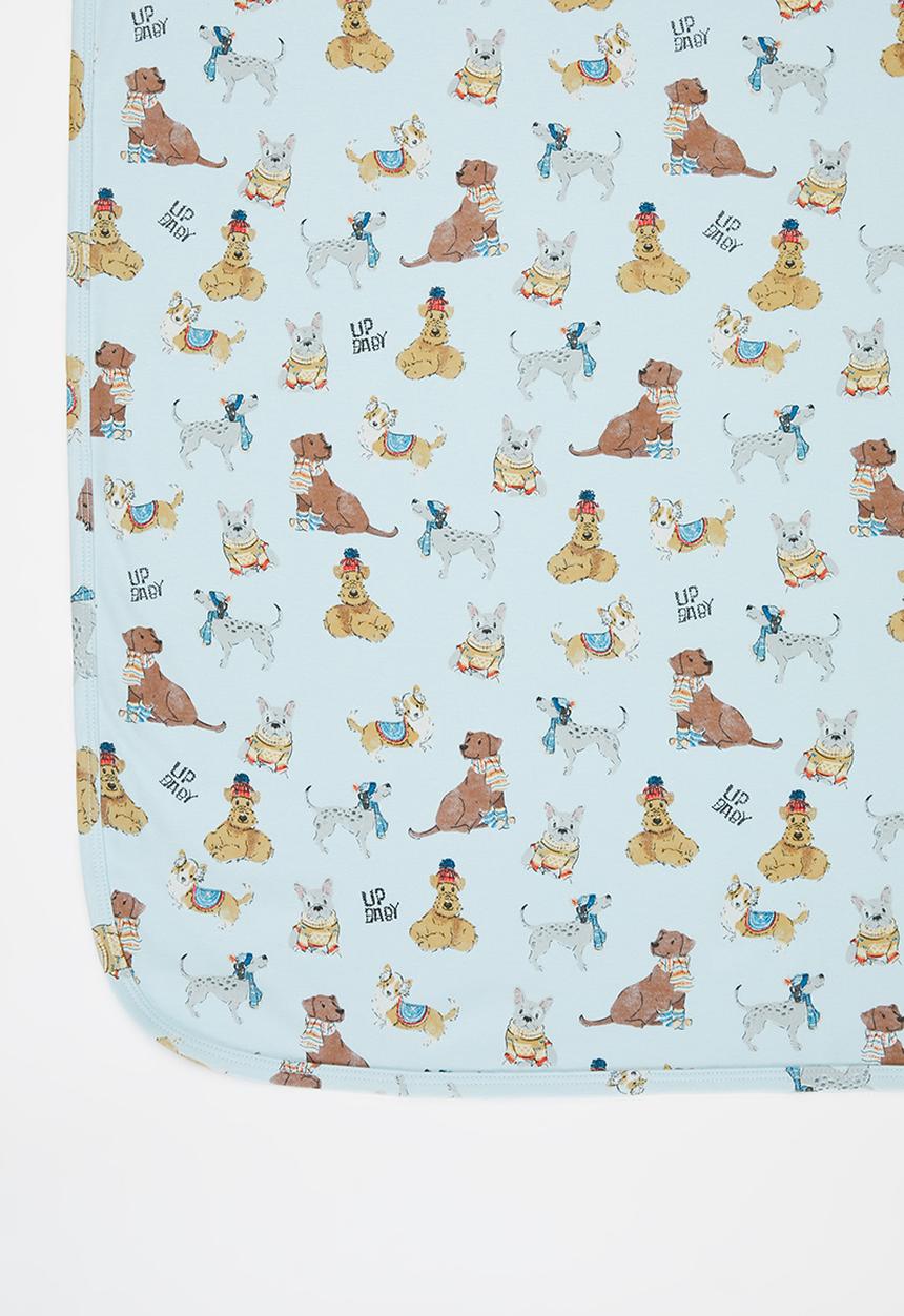 UP Baby - Baby boys dog print blanket - multi 