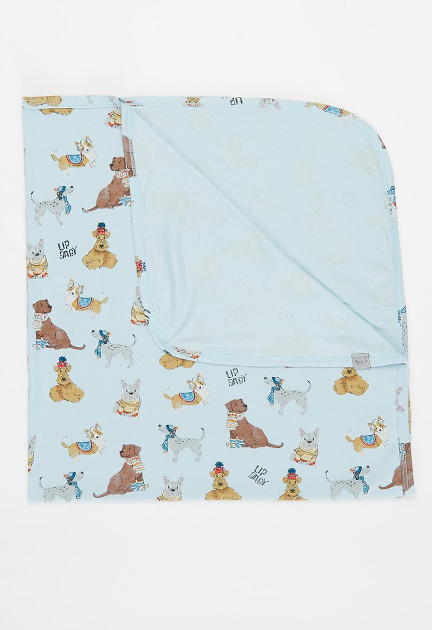 UP Baby - Baby boys dog print blanket - multi 