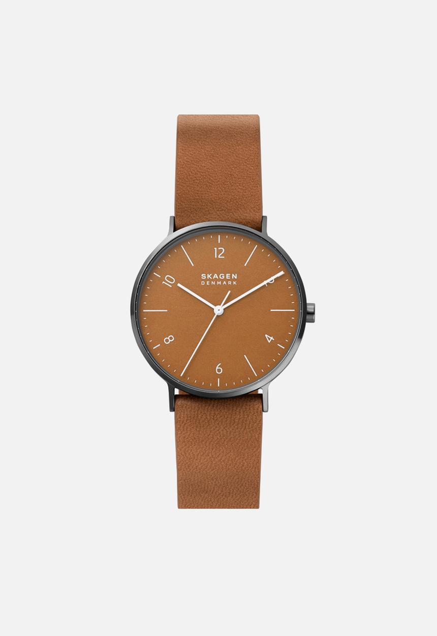 Skagen - Aaren naturals tan leather aaren naturals - tan
