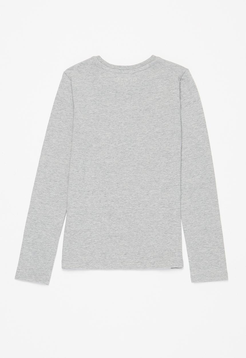 GUESS - Heart guess tri tee - grey 